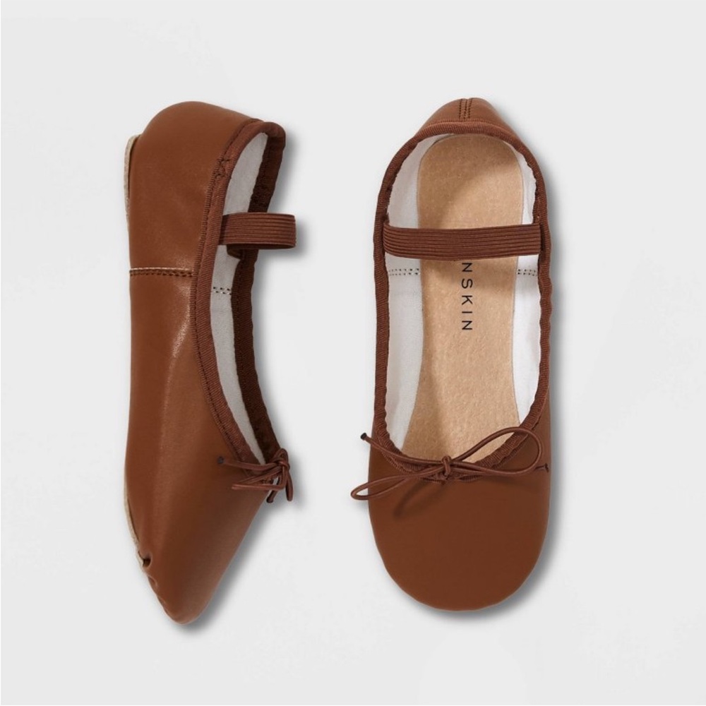 Danskin Kids' Ballet Dance Shoes -
Brown